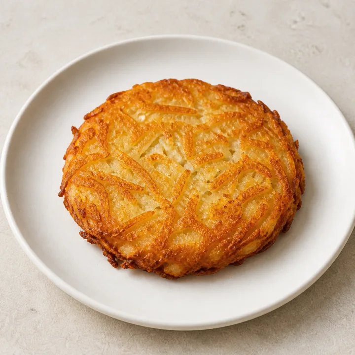 Crisp golden hash brown